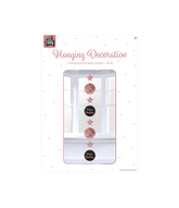 Hangdecoratie 21 Jaar Roze Zwart 20,5cm